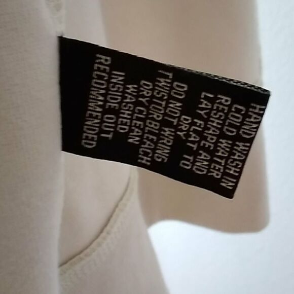 BCBGMAXAZRIA CREAM WOMEN SEQUINS SWEATER NEW SIZE L - Picture 10 of 14